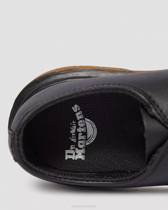 Dr. Martens apavi bērni melns mīksts t junior 1461 ādas oxford apavi LHJP443