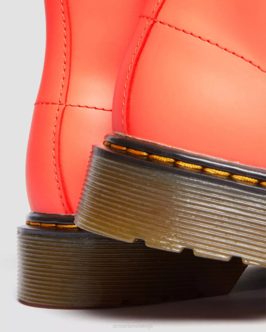 Dr. Martens apavi bērni koraļļu romārijs jauniešu 1460 romario ādas šņorzābaki LHJP469