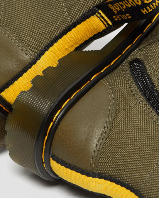 Dr. Martens apavi bērni olvie junior 1460 paneļa ādas šņorzābaki LHJP444