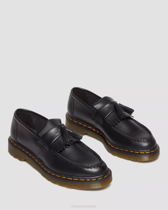 Dr. Martens apavi sievietes melnais felikss noberzt vegāns adrians felikss pušķu loafers LHJP376