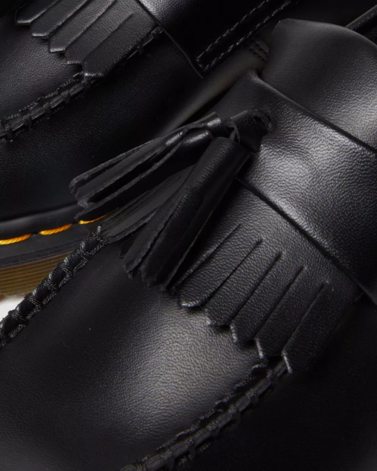 Dr. Martens apavi sievietes melnais felikss noberzt vegāns adrians felikss pušķu loafers LHJP376