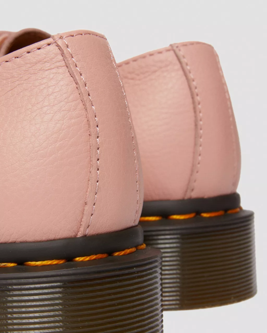 Dr. Martens apavi sievietes persiku bēša Virdžīnija 1461 Virdžīnijas ādas oksfordas kurpes LHJP310