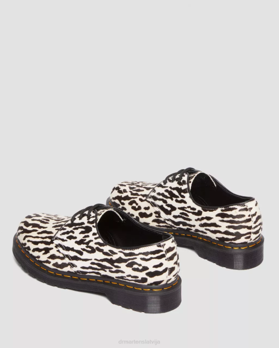 Dr. Martens apavi sievietes uz melnbaltiem matiem 1461 wacko maria oksfordas apavi LHJP293
