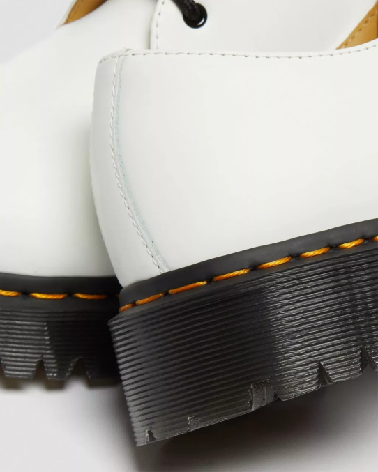 Dr. Martens apavi sievietes balta gluda 1461 bex gludas ādas oksfordas kurpes LHJP235