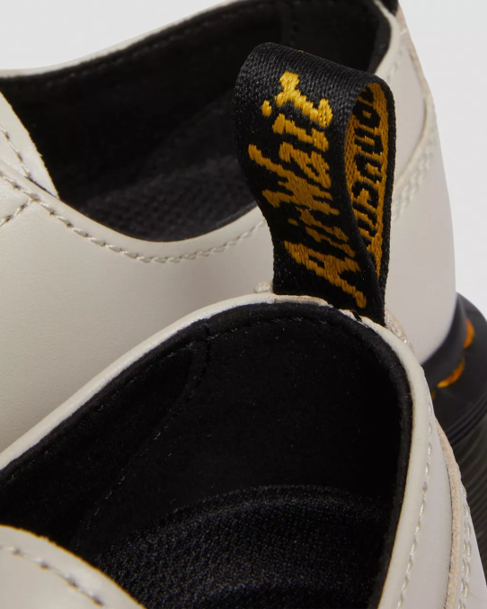 Dr. Martens apavi sievietes bruģakmens pelēks nappa lux audrick nappa ādas platformas kurpes LHJP232