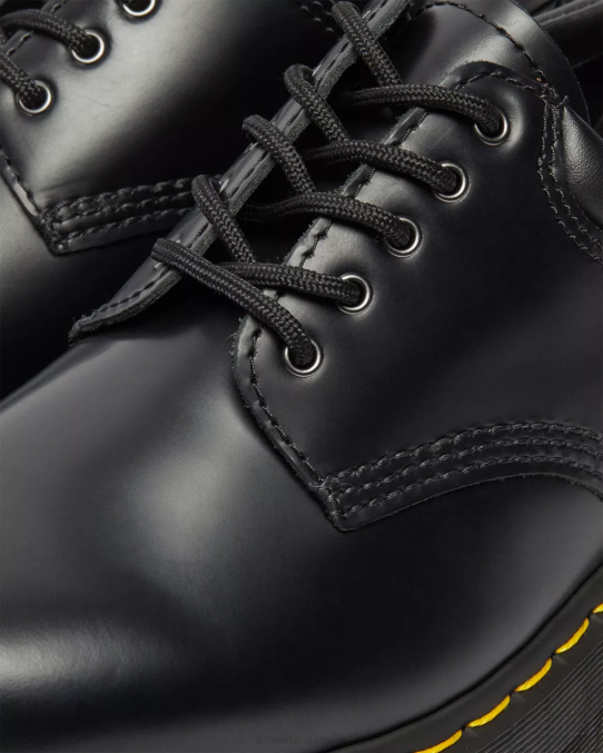 Dr. Martens apavi sievietes melni pulēti gludi 8053 ādas platformas ikdienas apavi LHJP216