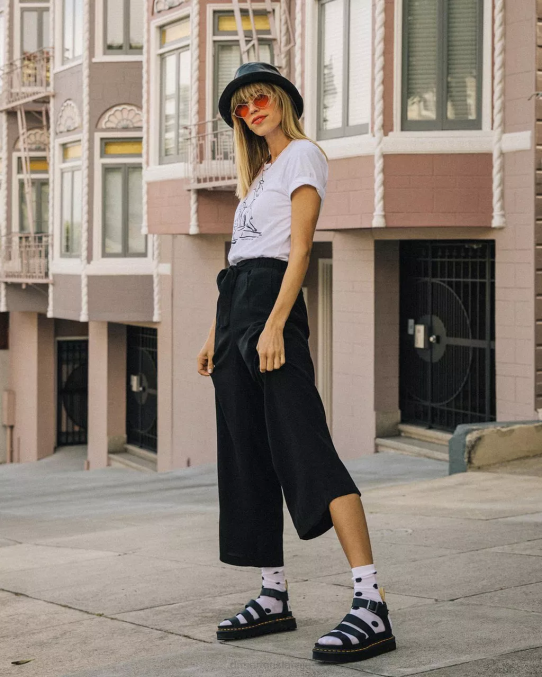 Dr. Martens apavi sievietes melnais felikss noberzt vegan blaire felix gladiator sandales LHJP248