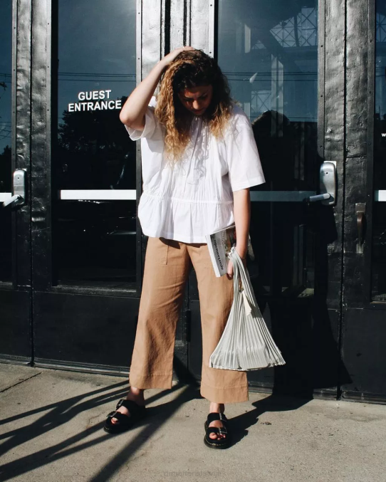 Dr. Martens apavi sievietes melns brendo myles brando ādas sprādzes slide sandales LHJP251