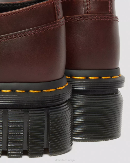 Dr. Martens apavi sievietes brūns brendo audrick brando ādas platformas kurpes LHJP236