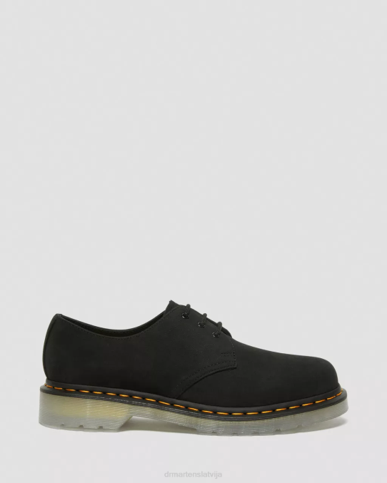 Dr. Martens apavi sievietes melnais buttersoft wp 1461 iced ii buttersoft ādas oksfordas apavi LHJP327
