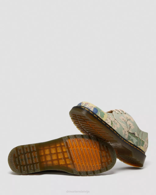 Dr. Martens apavi sievietes multi šedevrs 1461 met ādas oksfordas kurpes LHJP296