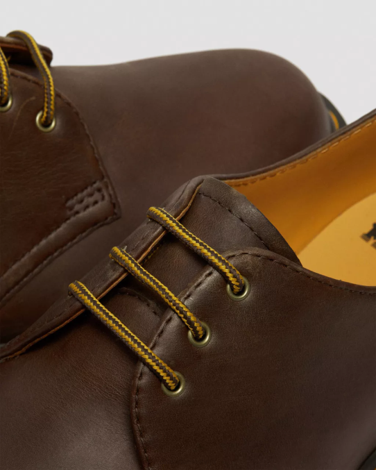 Dr. Martens apavi sievietes tumši brūns trakais zirgs 1461 bex crazy zirga ādas oksfordas kurpes LHJP224