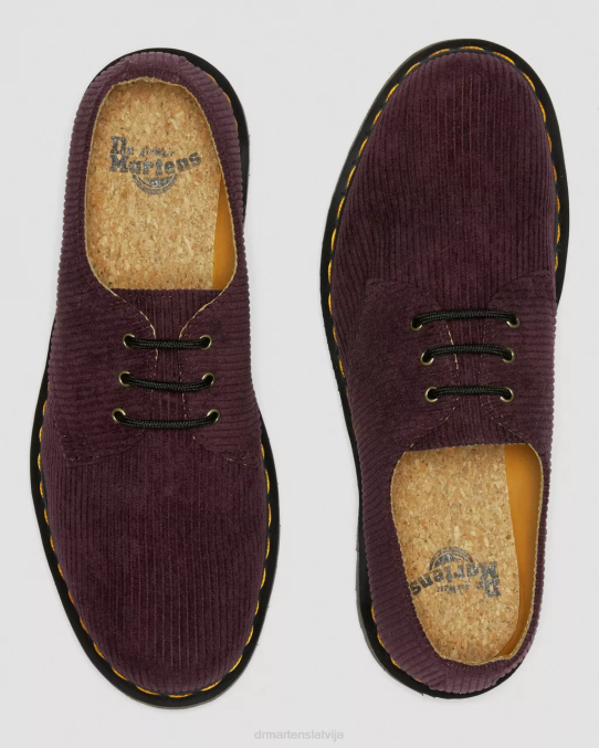 Dr. Martens apavi sievietes vēršasins hercogiene velveta 1461 velveta oksfordas kurpes LHJP313