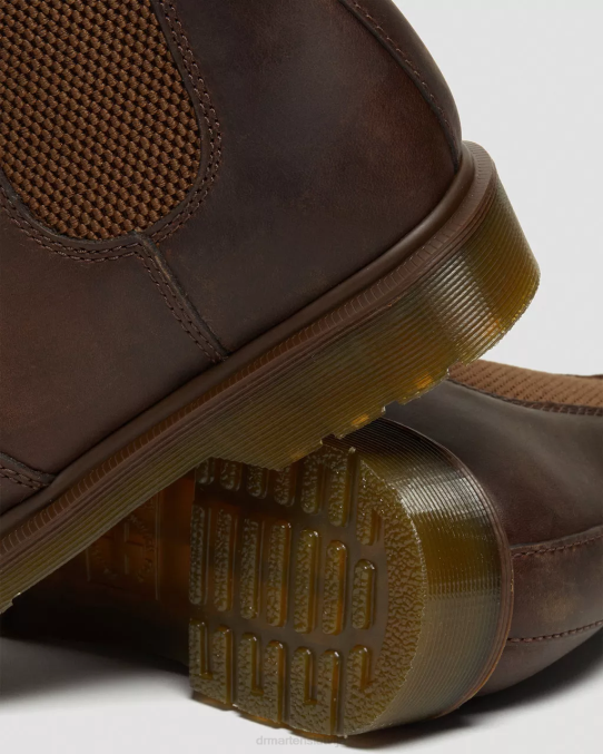 Dr. Martens apavi sievietes brūns trakais zirgs 2976 traki zirgu ādas Chelsea zābaki LHJP86
