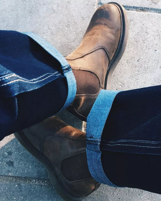 Dr. Martens apavi sievietes brūns trakais zirgs 2976 traki zirgu ādas Chelsea zābaki LHJP86