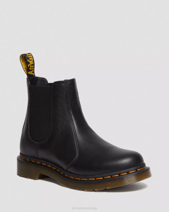Dr. Martens apavi sievietes melnā Virdžīnija 2976 ādas Chelsea zābaki LHJP37