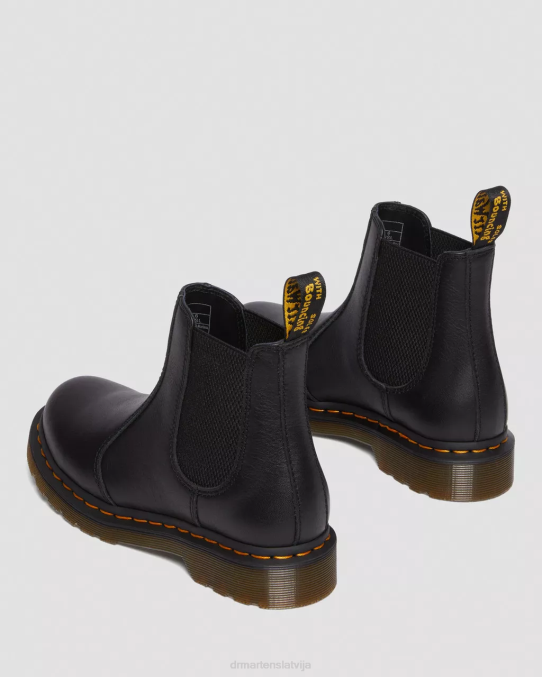 Dr. Martens apavi sievietes melnā Virdžīnija 2976 ādas Chelsea zābaki LHJP37