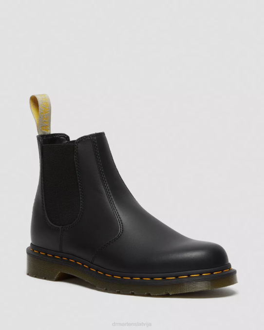 Dr. Martens apavi sievietes melnais felikss noberzt vegāniski 2976. gada felix chelsea zābaki LHJP7