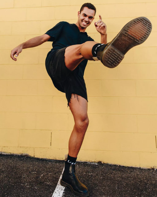 Dr. Martens apavi sievietes melnais felikss noberzt vegāniski 2976. gada felix chelsea zābaki LHJP7