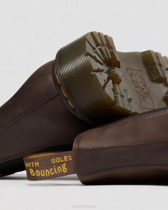 Dr. Martens apavi sievietes tumši brūns trakais zirgs 2976 bex crazy horse chelsea zābaki LHJP57