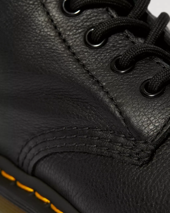 Dr. Martens apavi sievietes melnā Virdžīnija 1b60 virdžinijas ādas ceļgalu zābaki LHJP363