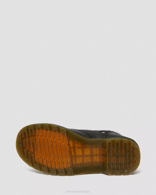 Dr. Martens apavi sievietes melnā Virdžīnija 1b60 virdžinijas ādas ceļgalu zābaki LHJP363