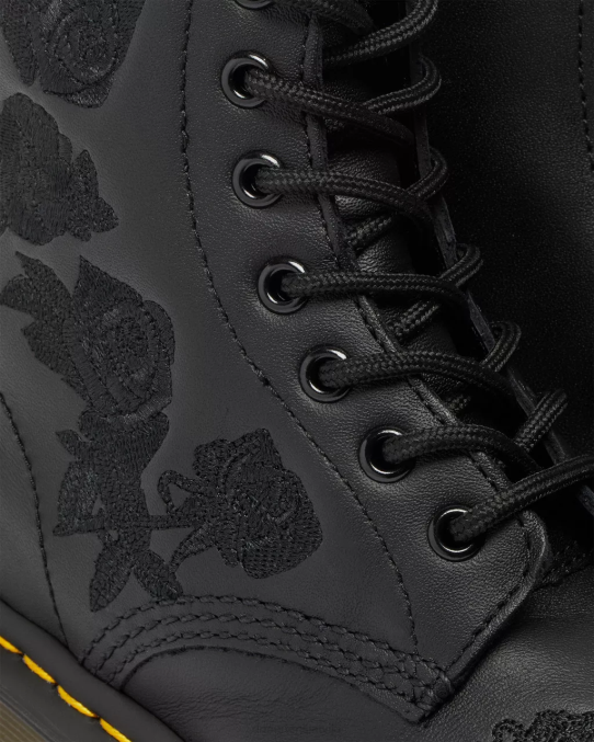 Dr. Martens apavi sievietes melns mīksts t 1460 vonda monoziedu zābaki LHJP72