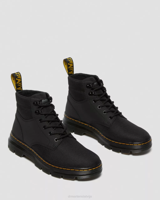 Dr. Martens apavi sievietes melns rakim utility chukka zābaki LHJP82