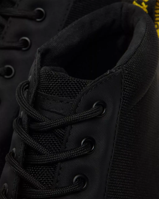 Dr. Martens apavi sievietes melns īpaši izturīgs polimērs un gumija bonny poli ikdienas zābaki LHJP47