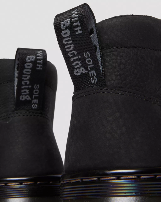 Dr. Martens apavi sievietes melns slīpēts nubuks wp bonny slīpētas nubuka ādas komunālie zābaki LHJP108