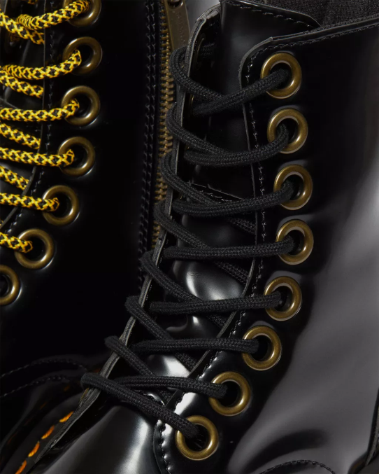 Dr. Martens apavi sievietes melnā Oksforda vegan jadon boot max platformas LHJP36