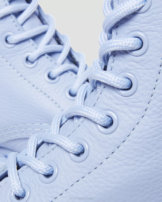 Dr. Martens apavi sievietes Zen zilā Virdžīnija 1460 pascal mono šņorzābaki LHJP191