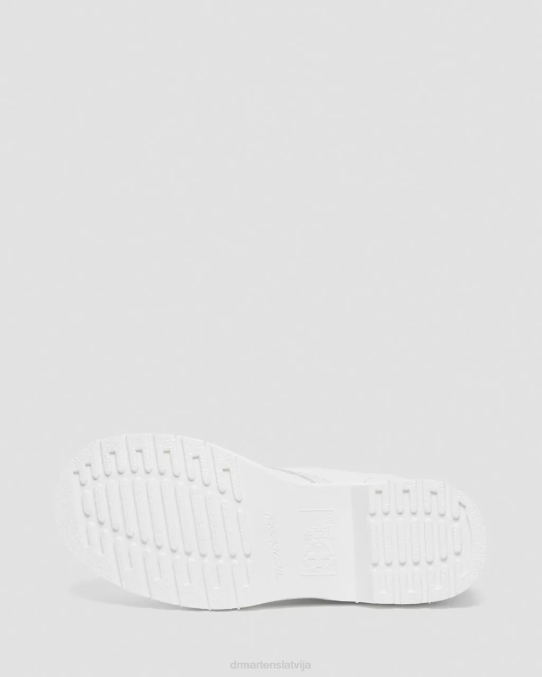 Dr. Martens apavi sievietes baltā Virdžīnija 1460 pascal mono šņorzābaki LHJP89