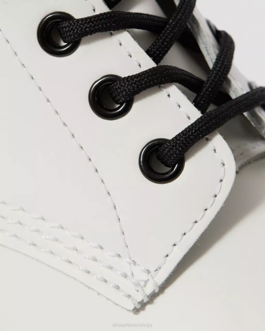 Dr. Martens apavi sievietes balta gluda 1460 gludas ādas šņorzābaki LHJP23