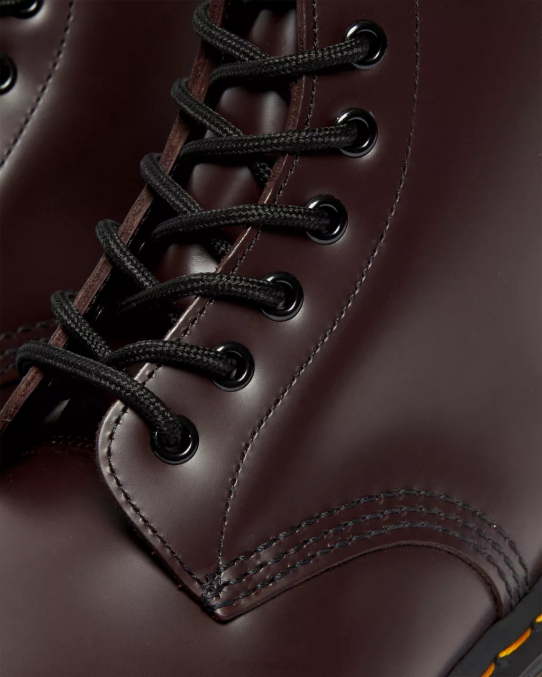 Dr. Martens apavi sievietes bordo gluda 1460 gludas ādas šņorzābaki LHJP153