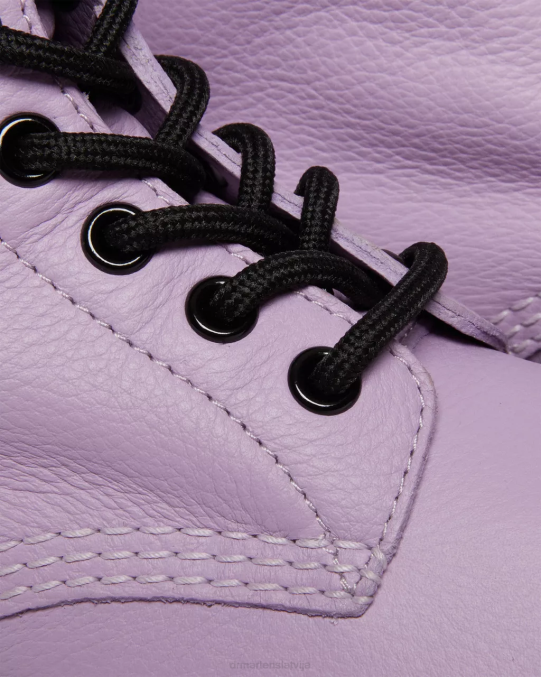 Dr. Martens apavi sievietes ceriņi Virdžīnija 1460 pascal melni cilpiņu šņorzābaki LHJP192