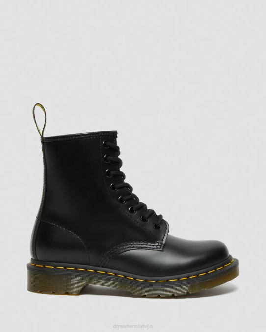 Dr. Martens apavi sievietes melna gluda 1460 gludas ādas šņorzābaki LHJP4