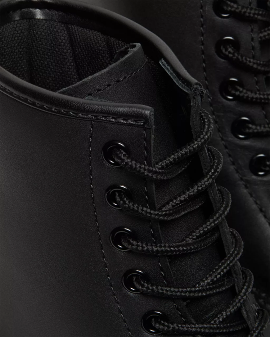 Dr. Martens apavi sievietes melna rūpnieciskā pilngraudu 1460 neslīdoši ādas šņorzābaki LHJP386