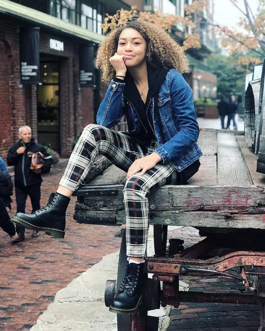 Dr. Martens apavi sievietes melnais felikss noberzt vegāniski 1460 felix šņorzābaki LHJP8