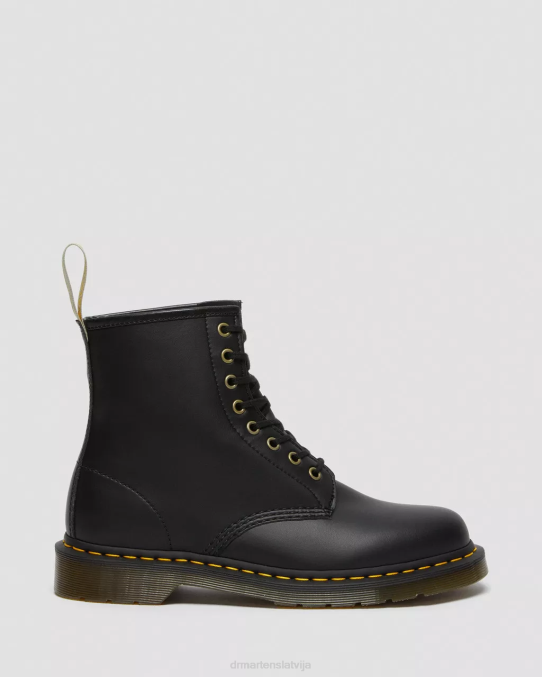 Dr. Martens apavi sievietes melnais felikss noberzt vegāniski 1460 felix šņorzābaki LHJP8