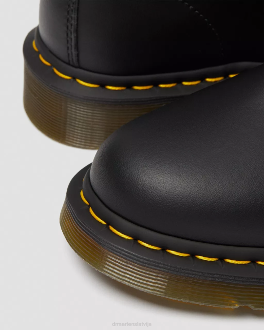 Dr. Martens apavi sievietes melnais felikss noberzt vegāniski 1460 felix šņorzābaki LHJP8
