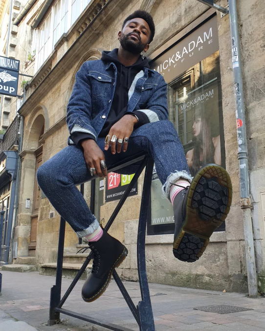 Dr. Martens apavi sievietes melnais sniega tīrītājs 1460 dm ziemas gripa šņorzābaki LHJP87