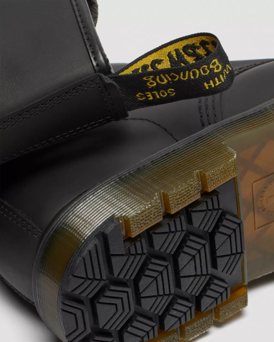 Dr. Martens apavi sievietes melnais sniega tīrītājs 1460 dm ziemas gripa šņorzābaki LHJP87