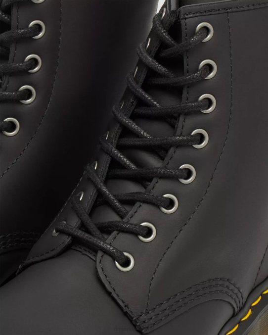 Dr. Martens apavi sievietes melnais sniega tīrītājs 1460 dm ziemas gripa šņorzābaki LHJP87