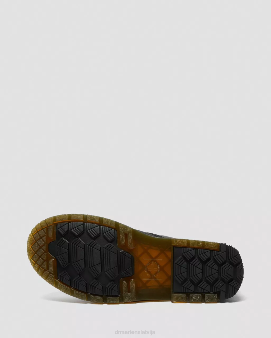 Dr. Martens apavi sievietes melnais sniega tīrītājs 1460 dm ziemas gripa šņorzābaki LHJP87