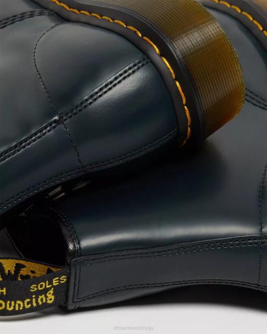 Dr. Martens apavi sievietes tumši gluda 1460 gludas ādas šņorzābaki LHJP96