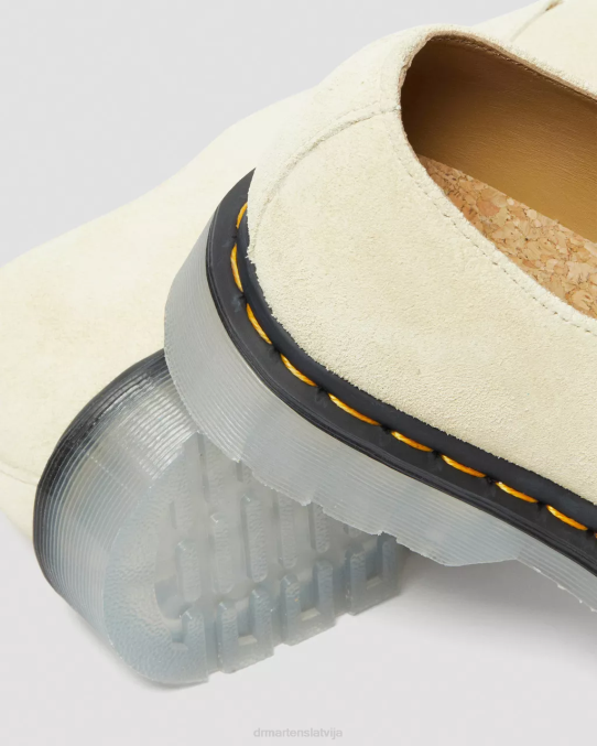Dr. Martens apavi unisex krēms e.h.zamšādas 1461. gada ledus zamšādas oksfordas kurpes LHJP330