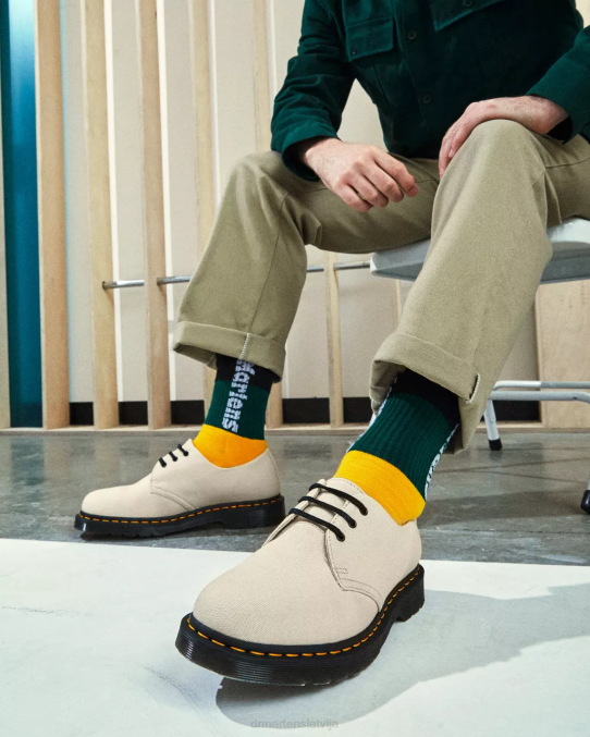 Dr. Martens apavi unisex smiltis 1461. gada audekla oksfordas kurpes LHJP317