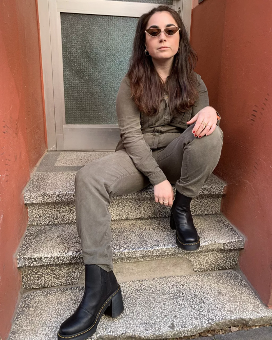 Dr. Martens apavi unisex melns sendals Spence ādas uzliesmojoši chelsea zābaki LHJP35