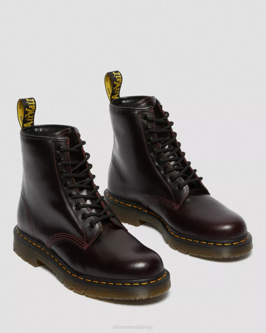 Dr. Martens apavi unisex vērša asiņu atlants 1460 neslīdoši atlanta ādas šņorzābaki LHJP95